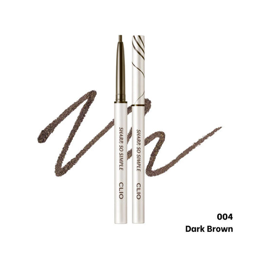 CLIO|Sharp, So Simple Waterproof Pencil Liner - 01 Black / 02 Brown / 04 Dark Brown *New and old packing will be delivered randomly*