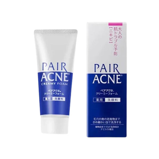 LION 獅王|PAIR Acne系列 淨痘調理洗面乳 / 藥用暗瘡膏W|有效成分鎮靜消炎,有效抗痘【平行進口產品】