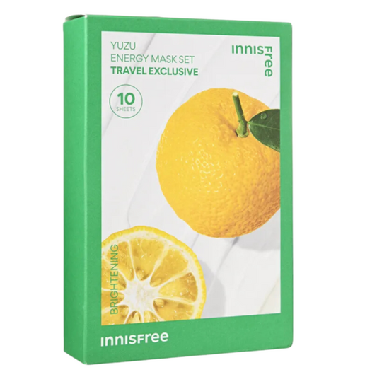 innisfree|Energy Mask Set - Yuzu 10 pcs【Parallel Import Product】