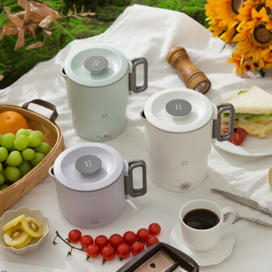 BRUNO|雙電壓便攜電煮鍋 (110/220V) BAK810 - 白色/綠色/紫丁香色【香港行貨|1年保養】