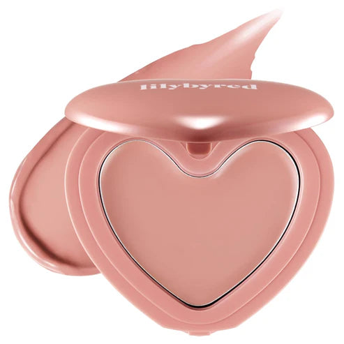 lilybyred|Luv Beam Cheek Balm Dewy Drop Cheek Gift Box 甜美心型腮紅膏禮盒 Soft Glow 系列 #11/12 裸粉光【平行進口產品】
