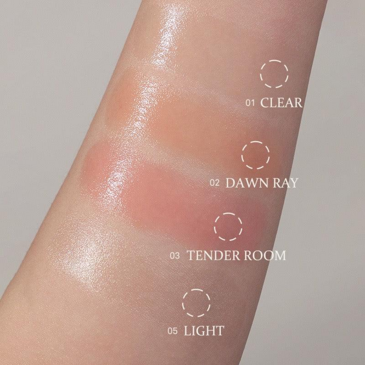 Hince|True Dimension Radiance Balm - 01 Clear/02 Dawn Ray/03 Tender Room/04 Light【Parallel Import Product】