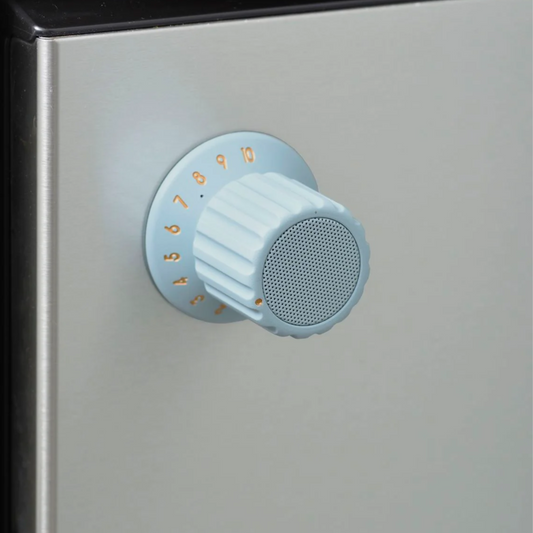 BRUNO|防水磁力旋鈕藍牙喇叭 (BDE060) 磁吸貼雪櫃 音量旋鈕 IPX4防水沖涼聽歌 Mini Speaker【香港行貨|1年保養】