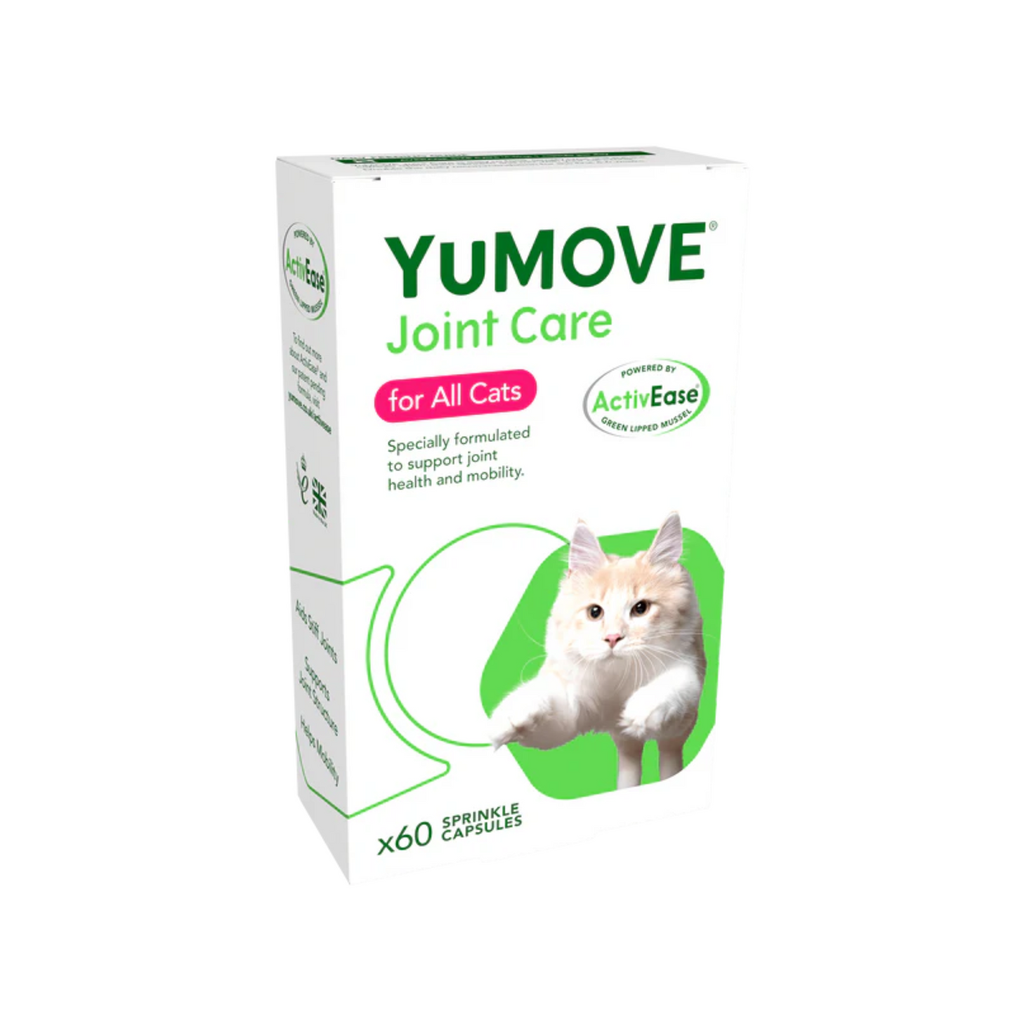 YuMOVE|關節寶 貓咪關節補充劑 (適用於所有貓咪) 60 Tablets【平行進口產品】