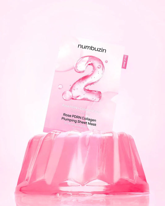 Numbuzin|No.2 Water Collagen 65% Voluming Mask Set (5pcs)【Parallel Import Product】