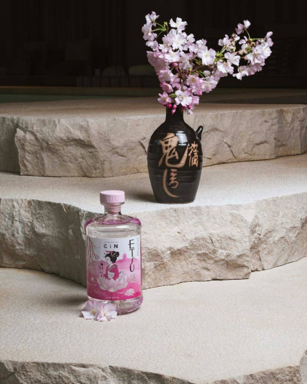 ETSU 悅|"一枝免運" Sakura Handcrafted Gin 櫻花手工氈酒琴酒 日本Gin (ABV 43%) 700ml【香港行貨】