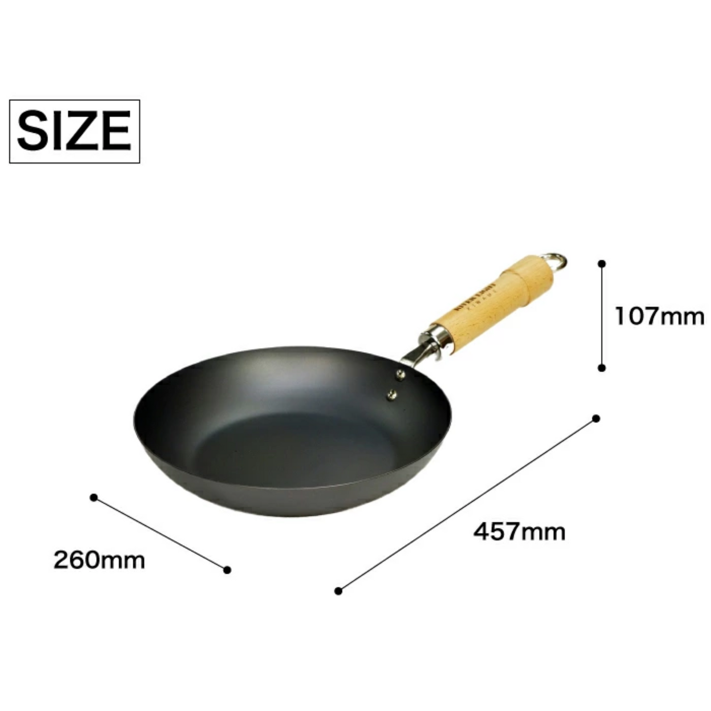River Light | 28cm KIWAME Japan PREMIUM frying pan (for IH, induction cooker)【Parallel Import】