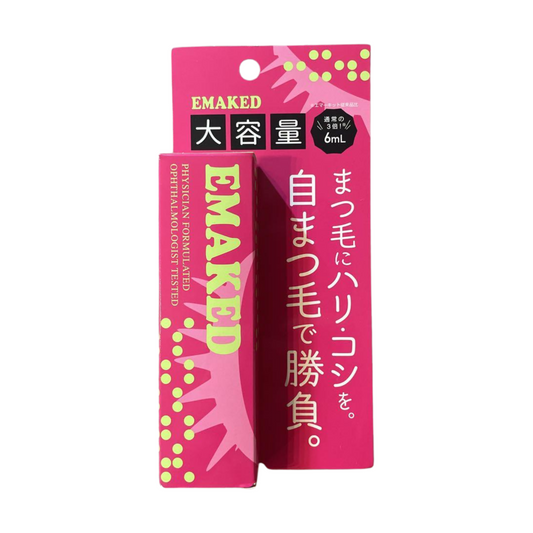 Mizuhashi Hojudo 水橋保壽堂|日本 EMAKED睫毛增長精華液 (大容量 6ml)【平行進口產品】