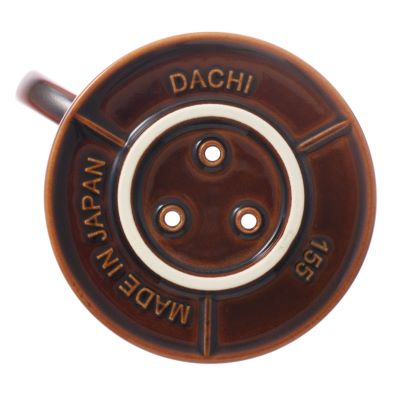 Kalita|MI-155 Wave Dripper 美濃燒陶瓷 蛋糕咖啡濾杯 (1-2人用) 經典155濾杯 亮啡色【平行進口產品】