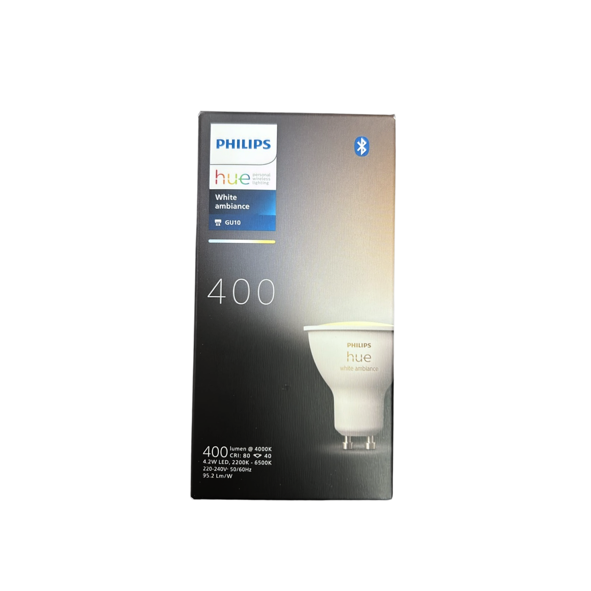 Philips|Hue A60 E27 黃白光智能燈泡燈膽 4.2W 400lm (藍牙版)【香港行貨|2年保養】