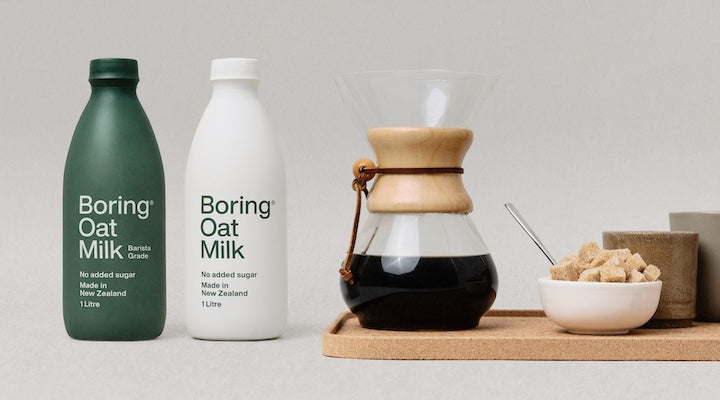 Boring|Barista Grade Oat Milk 咖啡師燕麥奶 1L【香港行貨】紐西蘭燕麥 無添加糖|Best Before: 05/2026