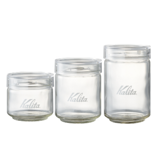 Kalita|全透明瓶 咖啡豆玻璃儲存瓶 All Clear Bottle - 150/250/300【平行進口產品】