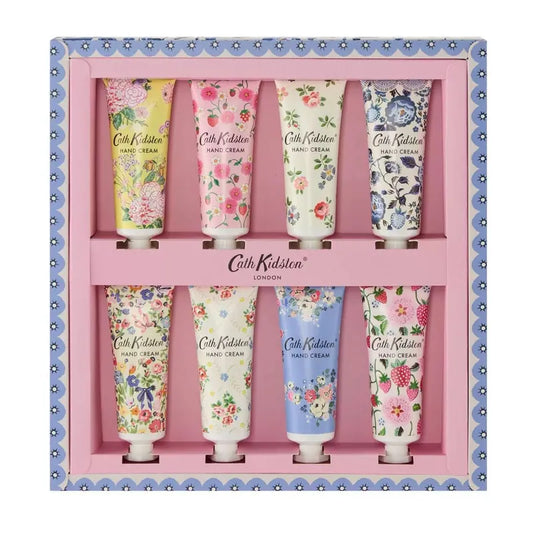 Cath Kidston|Hand Care Gife Set 海軍康乃馨護手霜套裝 (30ml x 8枝)【平行進口產品】