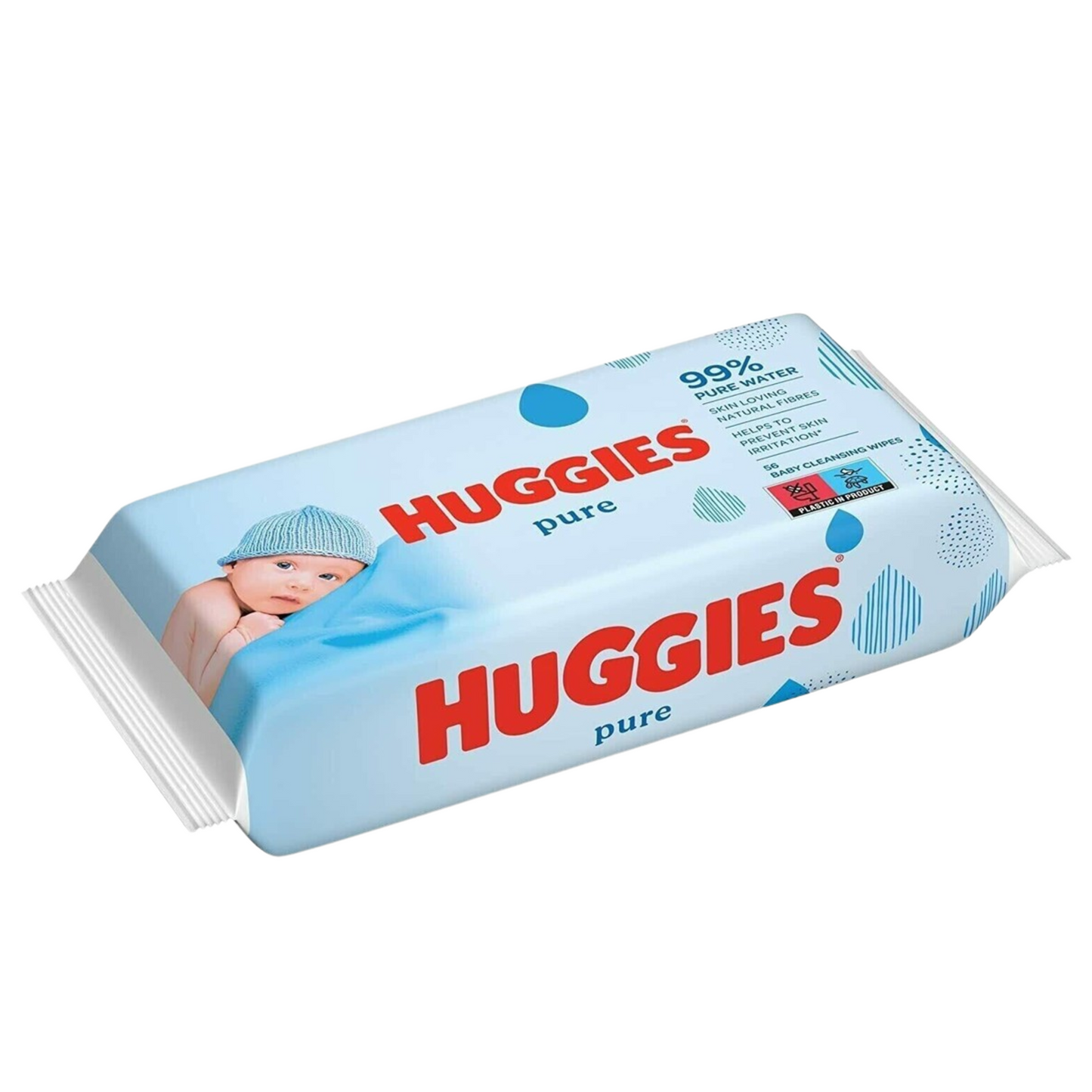 HUGGIES|Pure Baby Wipes 56 wipes【Parallel Import Product】
