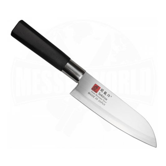 SEKIRYU|Made in Japan Santoku SRP Series Santoku Multipurpose Kitchen Knife 165mm (ABS Handle)
