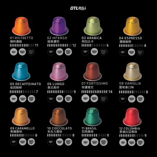 VIAGGIO Espresso|西班牙膠囊咖啡 10粒/盒 (Nespresso適用) - 12款口味 【最佳食用日期: 12-2025】