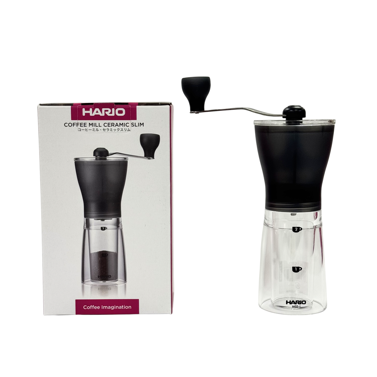 HARIO|輕巧手搖咖啡磨豆機 24g容量 (陶瓷磨刀) MSS-1TB【平行進口產品】