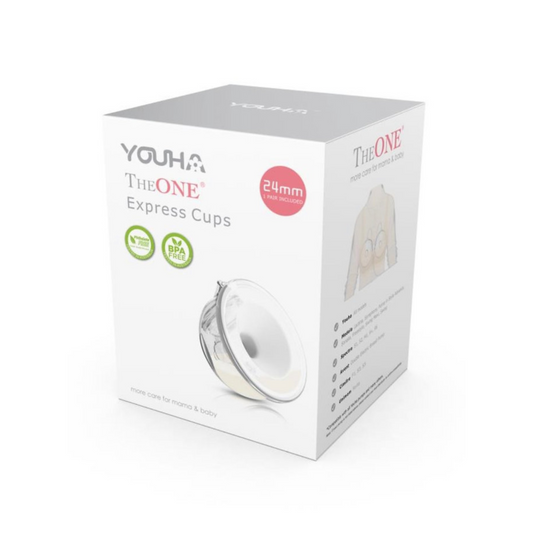 YOUHA 優合|THE ONE Express Cups 第二代 矽膠免提集乳杯 (1對)【香港行貨】