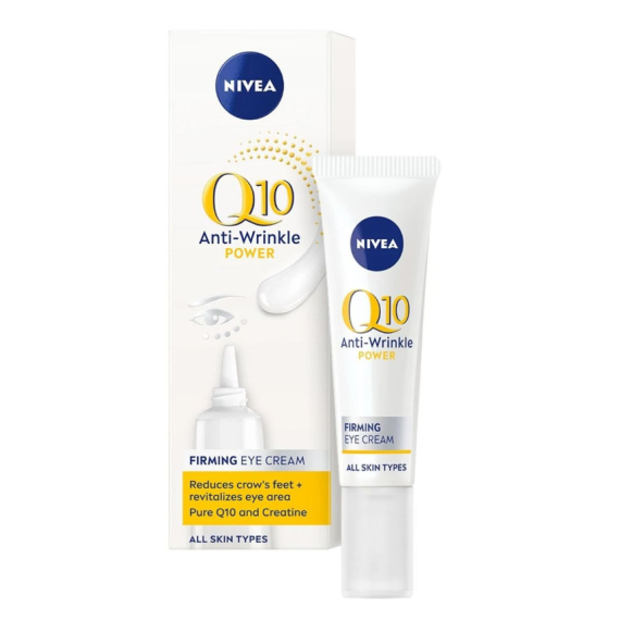 NIVEA | Q10 Power Anti-Wrinkle POWER FIRMING EYE CREAM 眼部抗皺修護霜 15ml【平行進口】《Batch: 41347076|Best Before:09-2026》