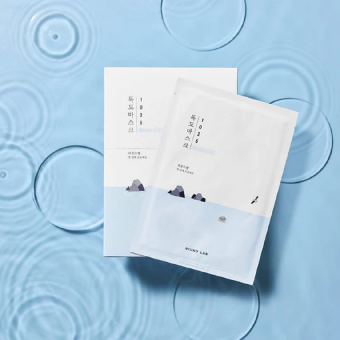 ROUND LAB|1025 獨島強效補水 水凝膠面膜 18片【平行進口產品】