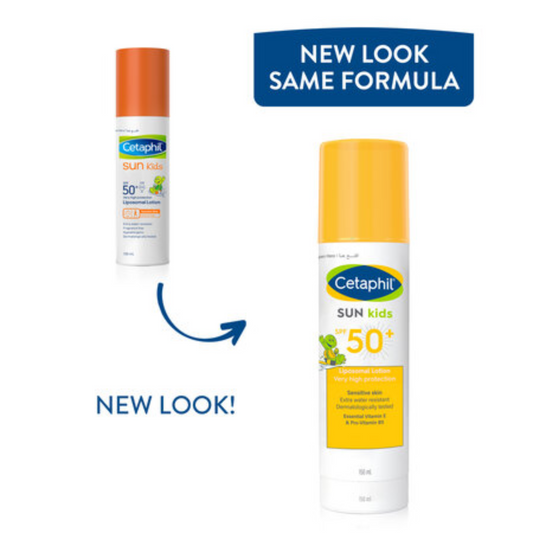 Cetaphil舒特膚 | Sun Kids Liposomal Lotion 嬰幼兒保濕低敏防曬乳液 SPF50+ 150ml