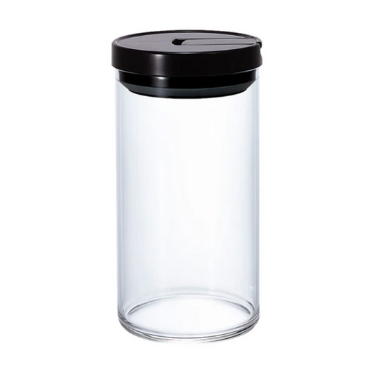 Hario|咖啡罐 黑色 - M/L號 MCNR-200/300-B【平行進口產品】