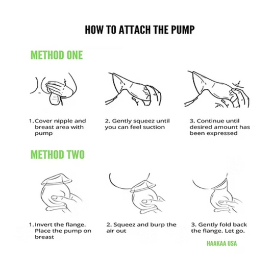 Haakaa|第2代矽膠吸奶器連吸盤 - 100ml / 150ml 【香港行貨】