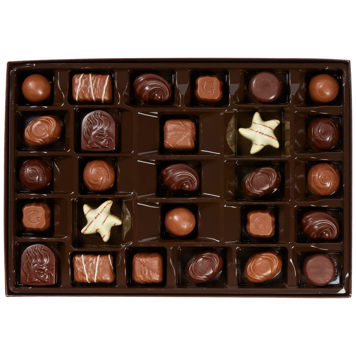 GODIVA | 金裝比利時豪華雜錦朱古力禮盒 27粒裝 320g