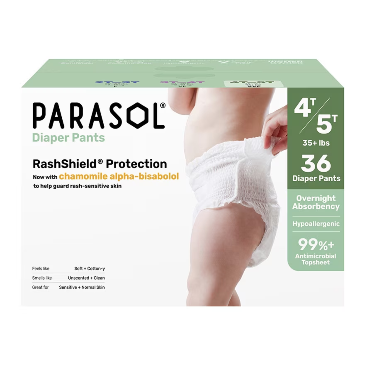 Parasol|美國 Clear+Dry 天然超透氣水凝紙學習褲【原裝行貨】