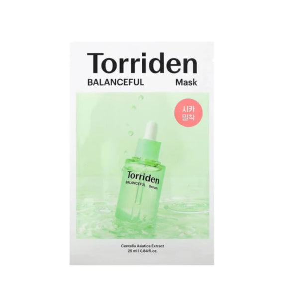 Torriden|Balanceful 積雪草保濕鎮靜面膜 10ea【平行進口產品】