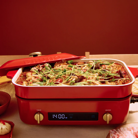 BRUNO|電子多功能電熱鍋 BOE123 - 白色【香港行貨|1年保養】