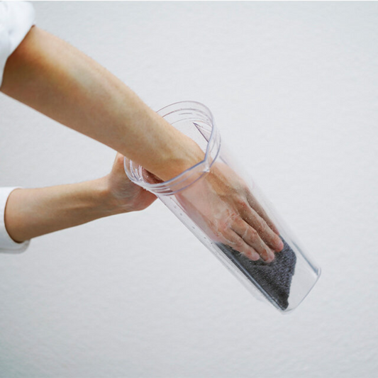 HARIO | Japanese Cold Brew Coffee Pitcher RISE (with handle) Large Capacity 840ml Black (CBR-12-B)