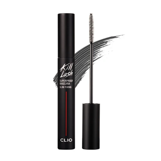 CLIO|Kill Lash Superproof Mascara 極緻捲翹超防水睫毛膏 #01/02|CLIO王牌 超濃密 防暈染 不結塊 捲翹持久
