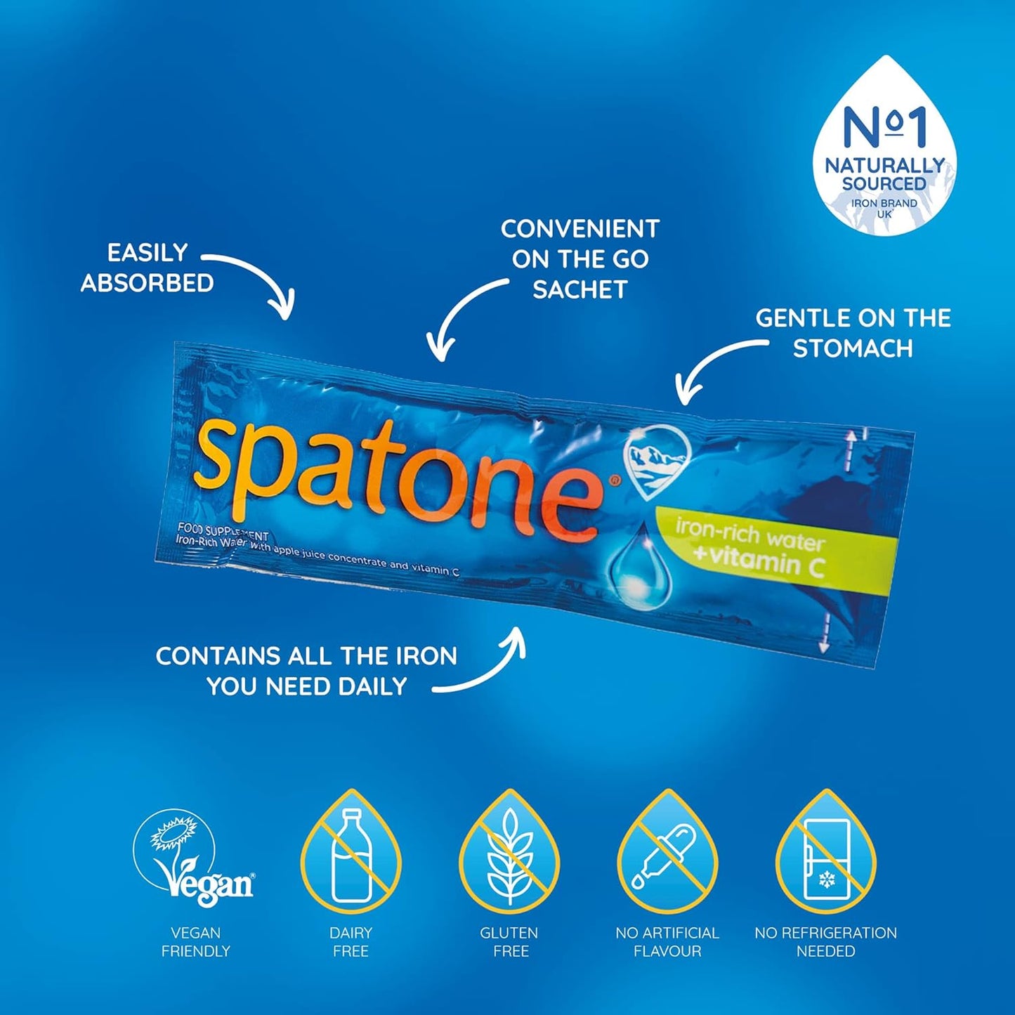 Spatone | 【Value Pack】Natural Liquid Iron Supplement (Apple Flavour With Vitamin C)【Parallel Import Product】