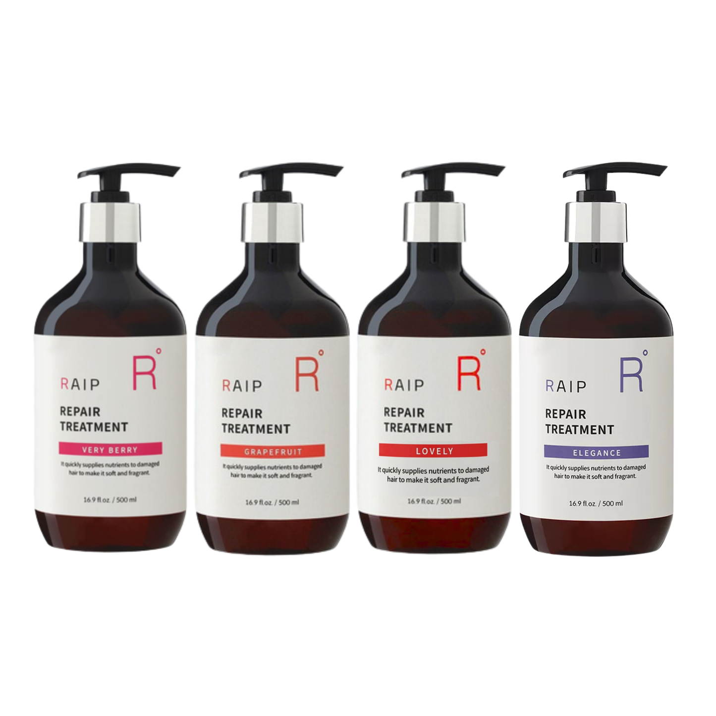 RAIP | 香氛修護滋養護髮素 500ml【平行進口產品】韓國RAIP 頂級摩洛哥油修護 多款香味