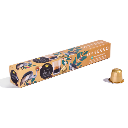 Opresso|比利時咖啡膠囊 (10粒/盒) 歐洲咖啡品質 Coffee Capsule (Nespresso適用) 雨林聯盟認證 輕/中/深烘焙