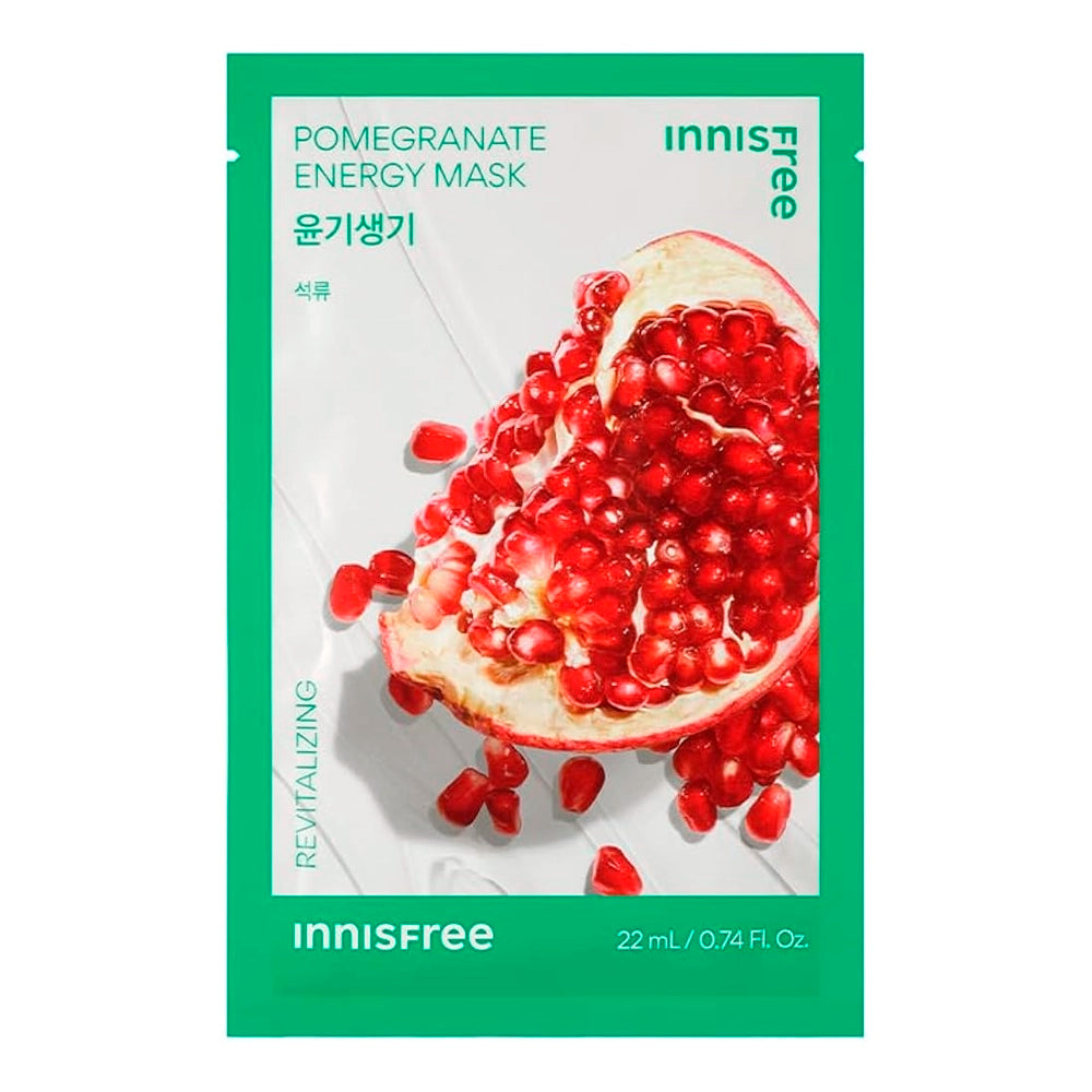 Innisfree|石榴能量面膜 單片裝|緊緻肌膚、活膚修護【平行進口產品】