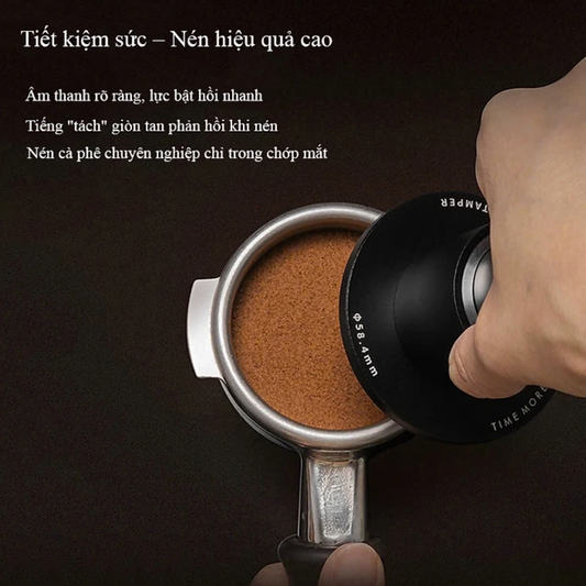 TIMEMORE泰摩 | IMPULSE IMPACT TAMPER 高級壓粉器 咖啡粉填壓器【品牌授權】