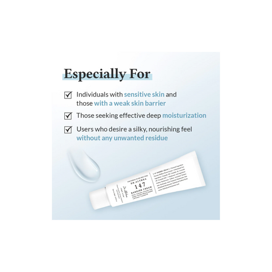 Dr. Althea|147 Barrier Cream 肌膚屏障保濕隔離舒緩面霜 50ml【平行進口產品】