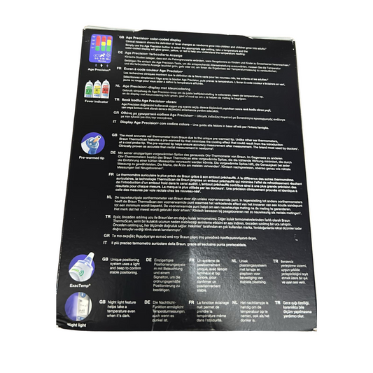 Braun |ThermoScan 7 IRT 6520 China ver. Ear Thermometer *New & Old Packaging Random Ship* 【Parallel Import Product】