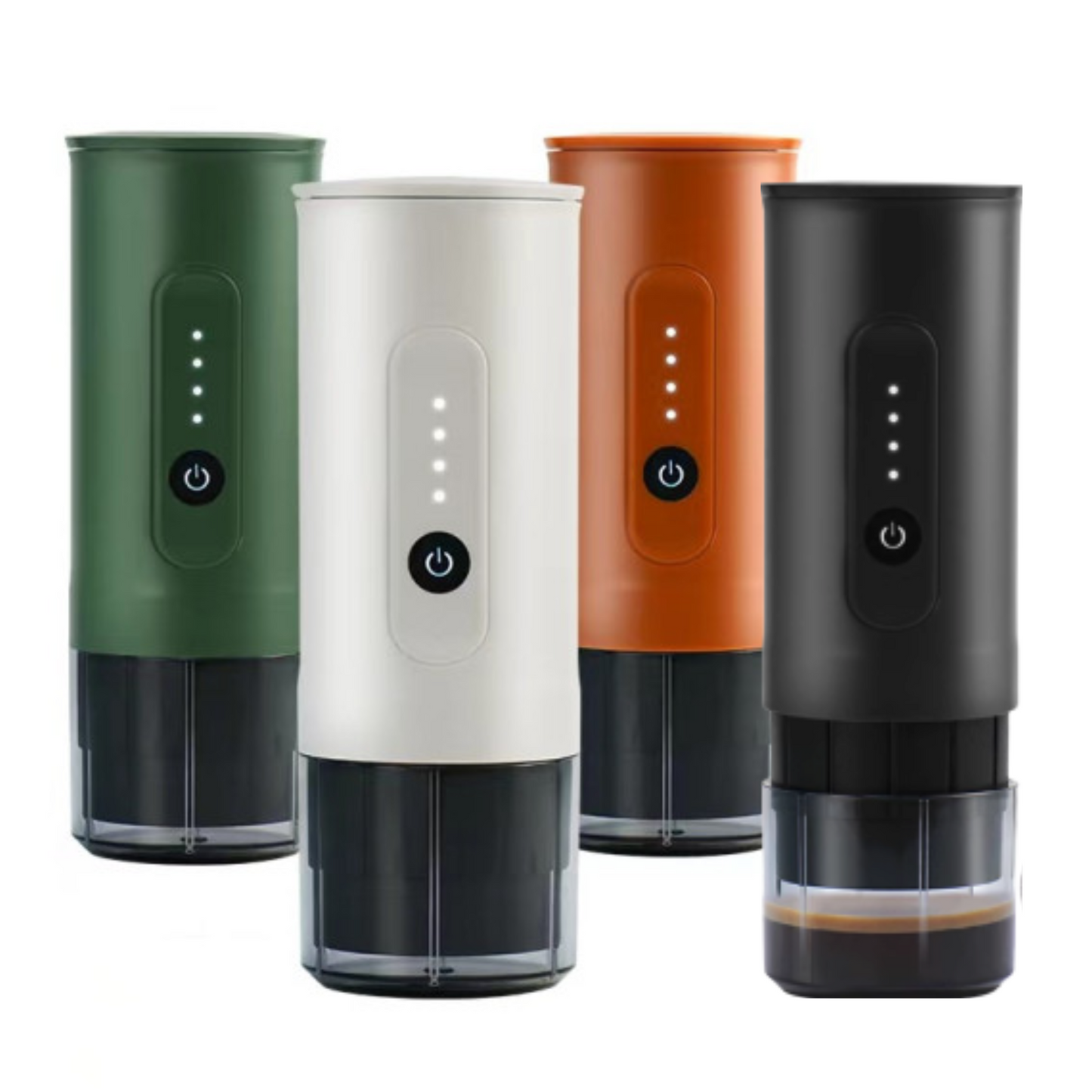 T-Colors|Portable outdoor 2-in-1 handheld electric espresso machine (compatible with coffee capsules + coffee powder)