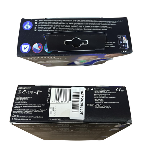 Braun |ThermoScan 7 IRT 6520 China ver. Ear Thermometer *New & Old Packaging Random Ship* 【Parallel Import Product】