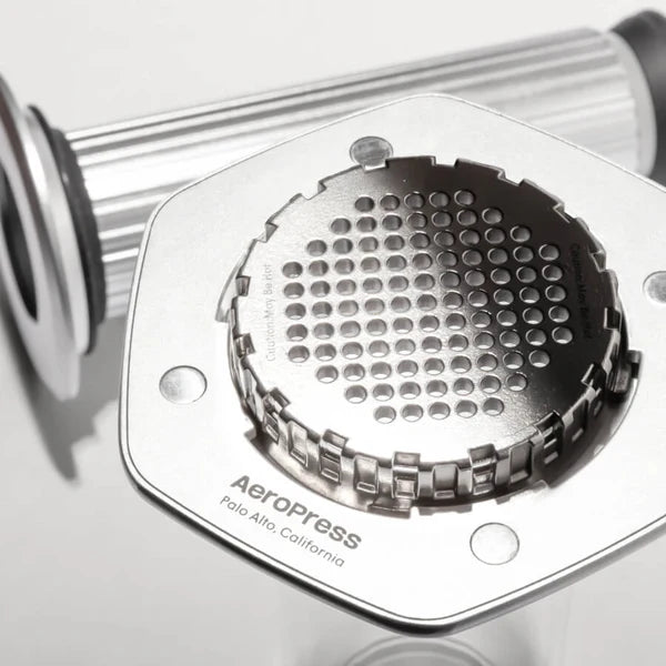 AeroPress|AeroPress Glass and Metal Travel Outdoor Hand-Press Coffee Extractor Hand-Press Coffee Maker Travel Coffee Maker - AeroPress Premium