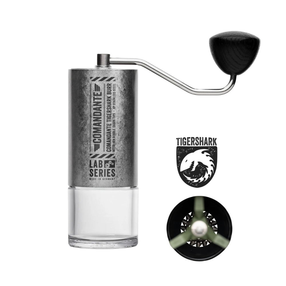 COMANDANTE | C40 Lab Series 德國製手搖磨豆機 頂級咖啡手磨 (Tigershark/Nitro Blade/Hammerhead)【品牌授權】