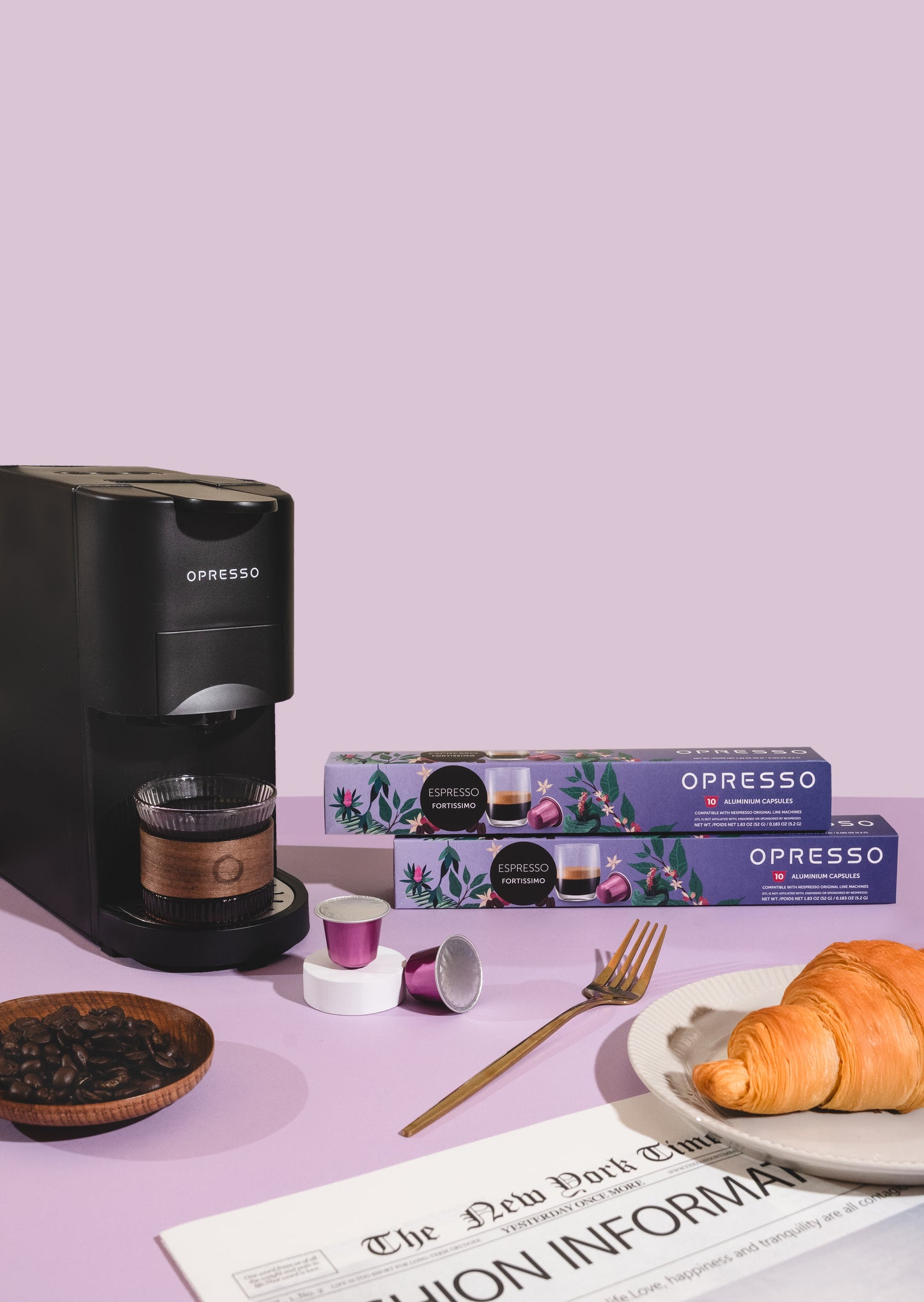 OPRESSO|Belgian coffee capsules 10 capsules/box (Nespresso Compatible) - 6 flavors