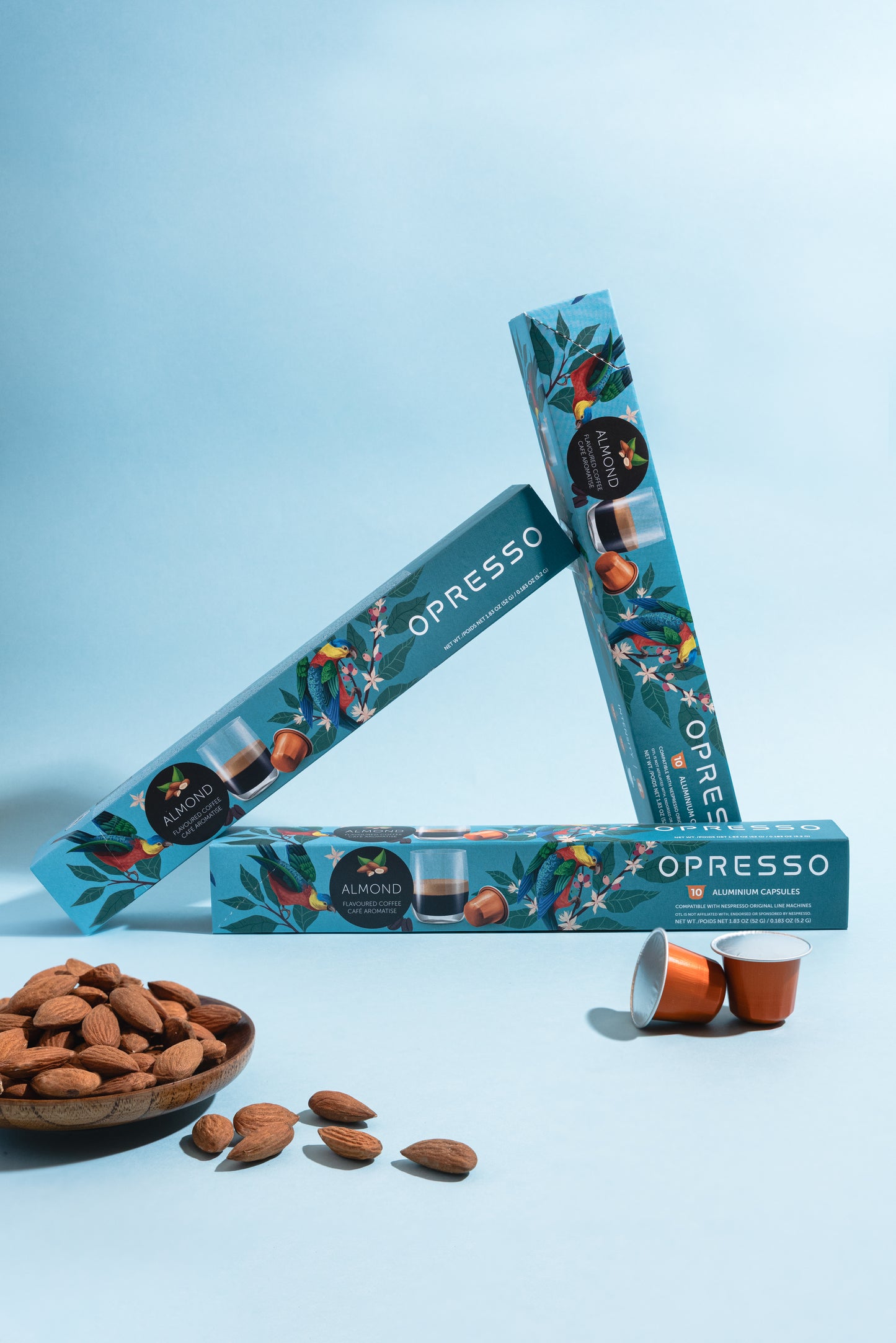 OPRESSO|Belgian coffee capsules 10 capsules/box (Nespresso Compatible) - 6 flavors