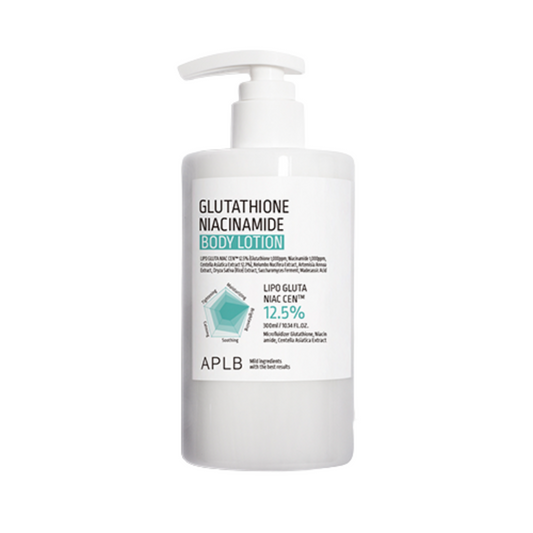 APLB|Glutathione Niacinamide Body Lotion 300ml 穀胱甘肽 煙酰胺(維他命B3) 身體乳液【平行進口產品】