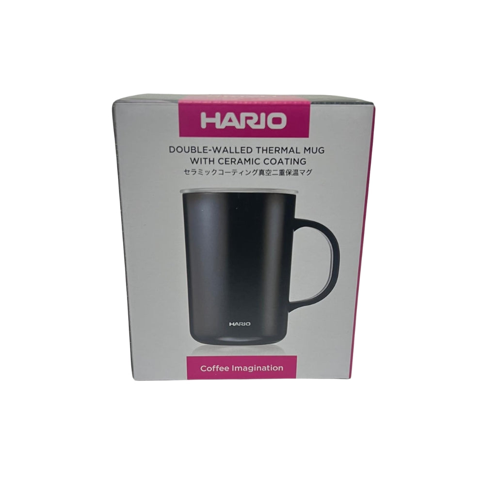 HARIO|陶瓷塗層保溫杯 咖啡杯 350/470ml (CMG-350/CMG-470) Coffee Mug 保持咖啡的原汁原味【平行進口】