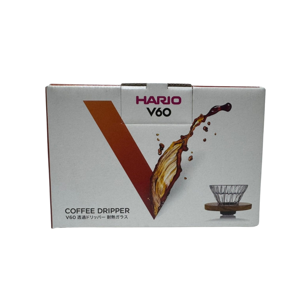 HARIO|V60 01 Olive Wood Glass Coffee Dripper (VCWN-40-OV)【Parallel Import】