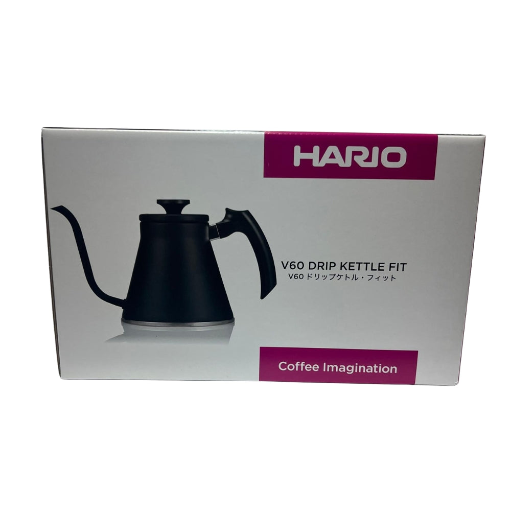 HARIO | V60 Drip Kettle Fit (800ml) VKBR-120【Black】【Parellel Import Product】